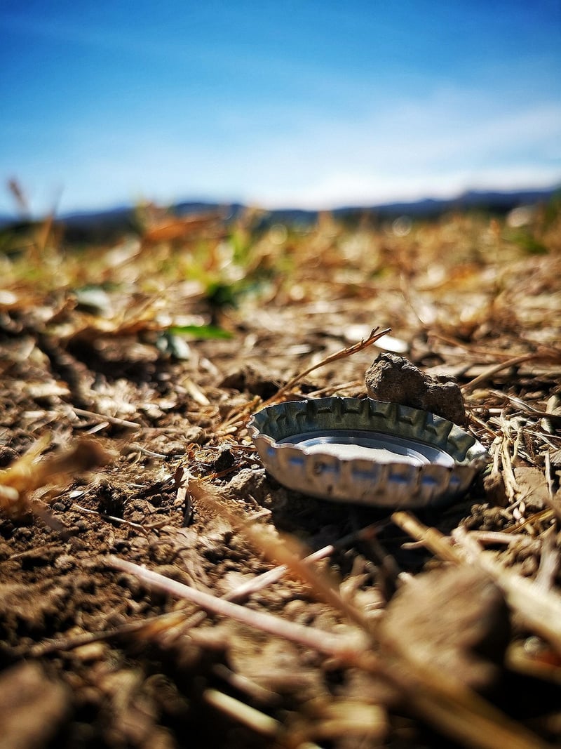 Bottle Cap Mosaic Art